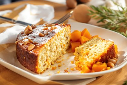Gâteau aux carottes et amandes