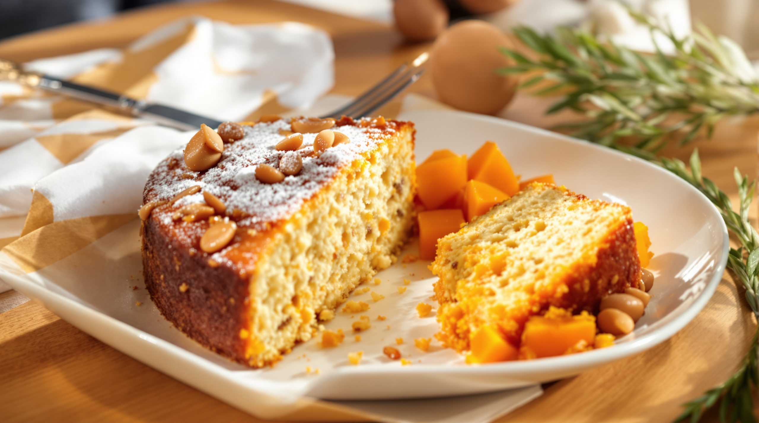 Gâteau aux carottes et amandes