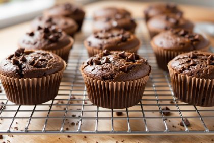 muffins-chocolat-cuisson-grille