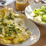 Omelette_Épinards_Salade