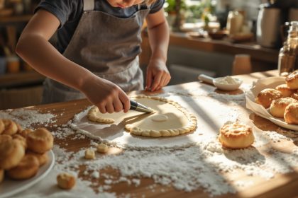 Pâtisserie en famille