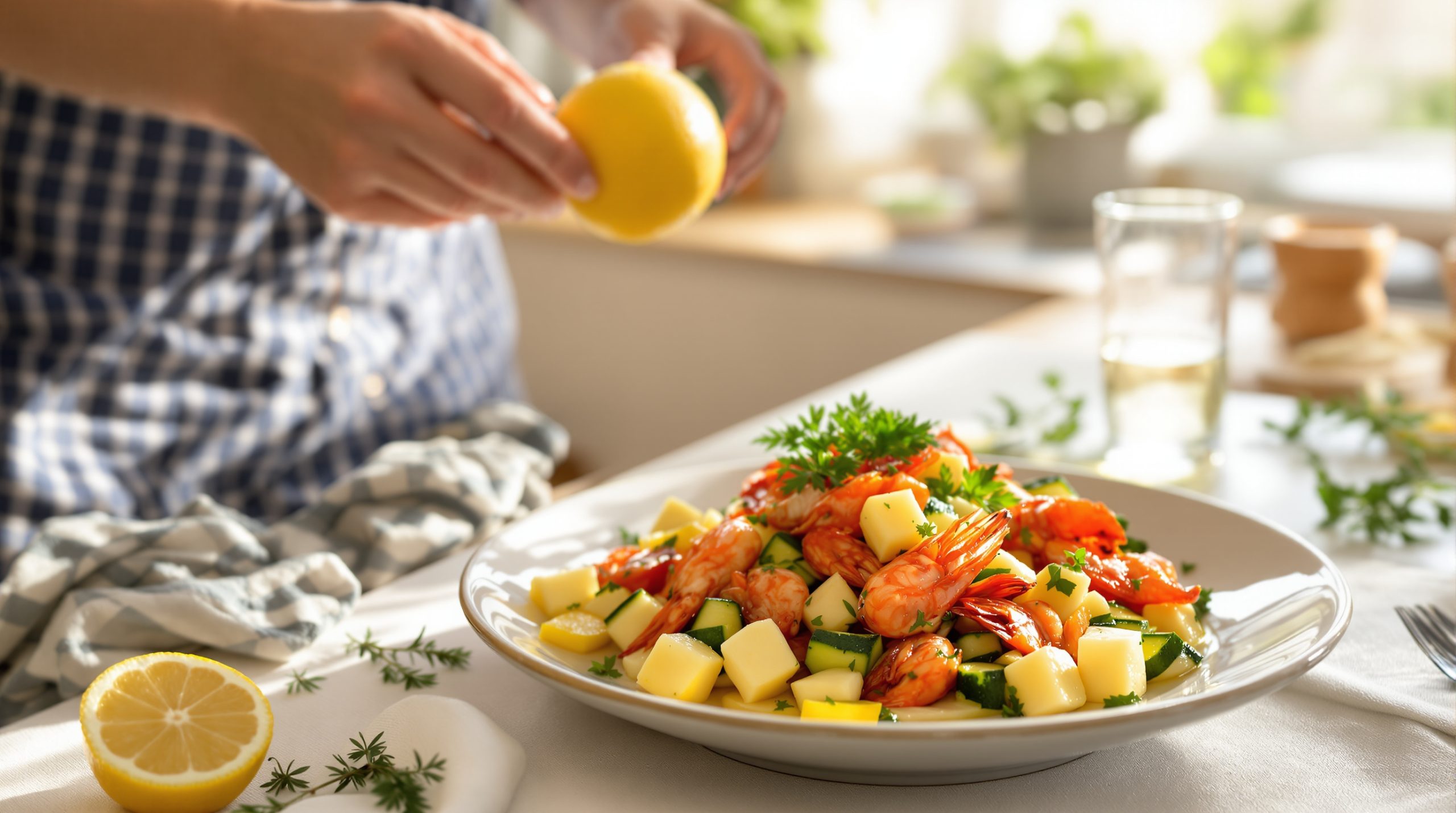 plat_crevettes_courgettes_pates