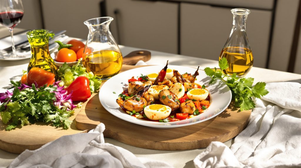 salade-chaude-poivrons