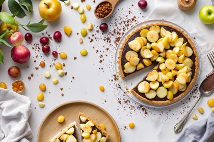 tarte-poires-chocolat