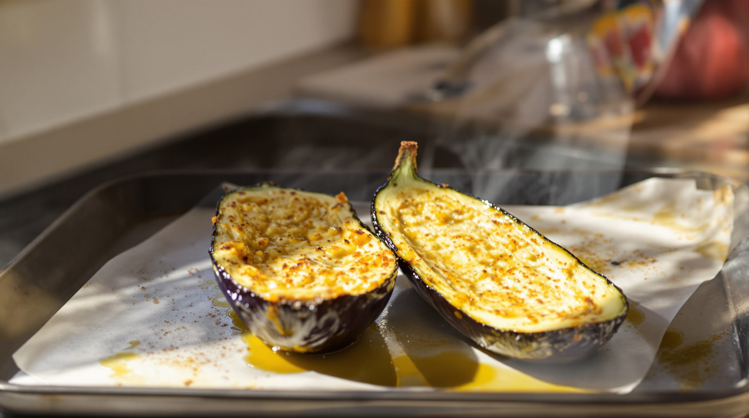 Aubergines-au-four