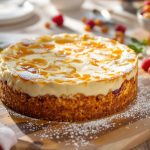Dessert ricotta amandes framboises