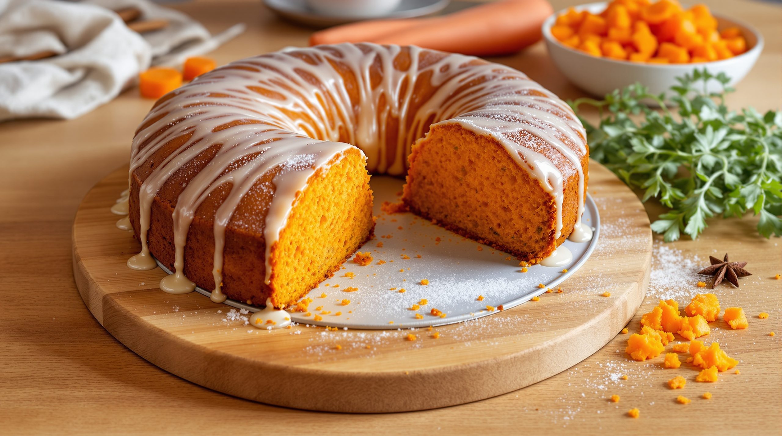 gateau_aux_carottes_glace_table_cuisine