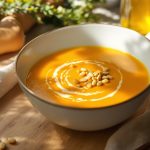 Potage courge et épices