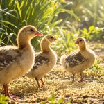 Poules_blé_germé