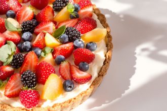 Tarte aux baies fraîches