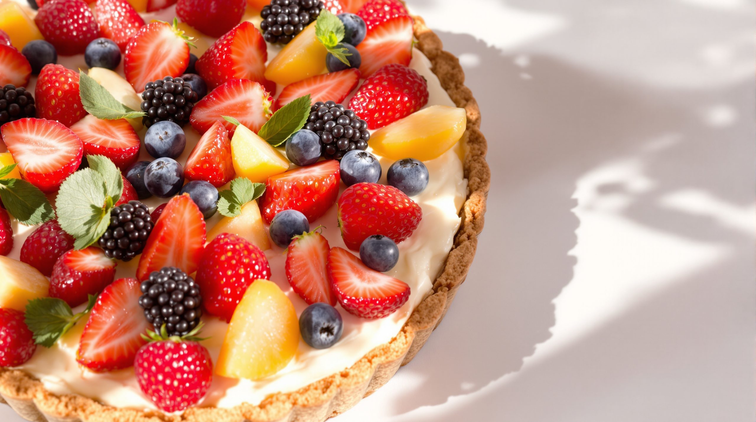 Tarte aux baies fraîches