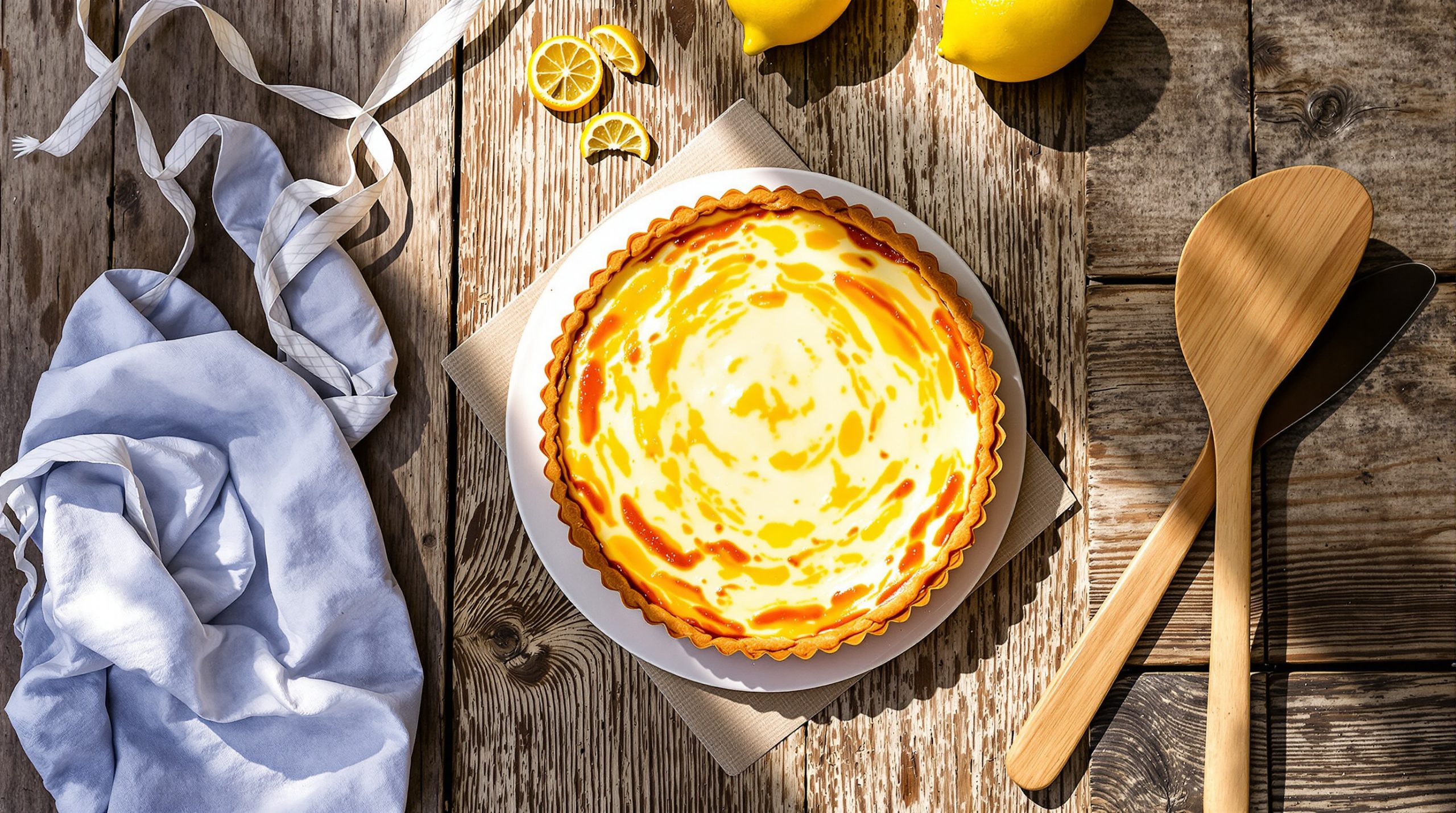 tarte_ricotta_citron_table_rustique