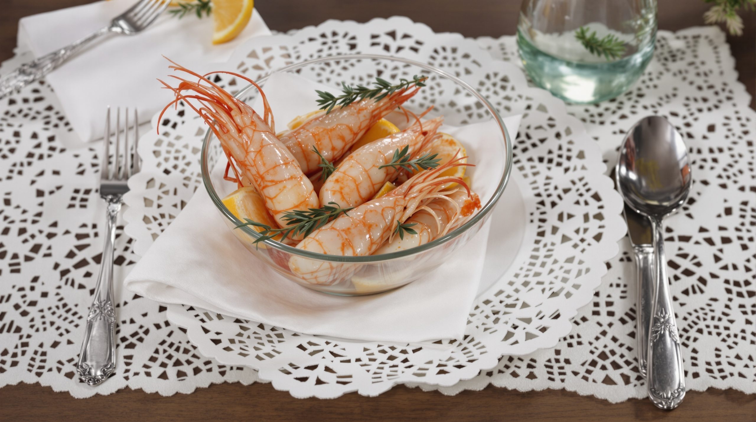 Verrine de Crevettes au Rétro-Chic