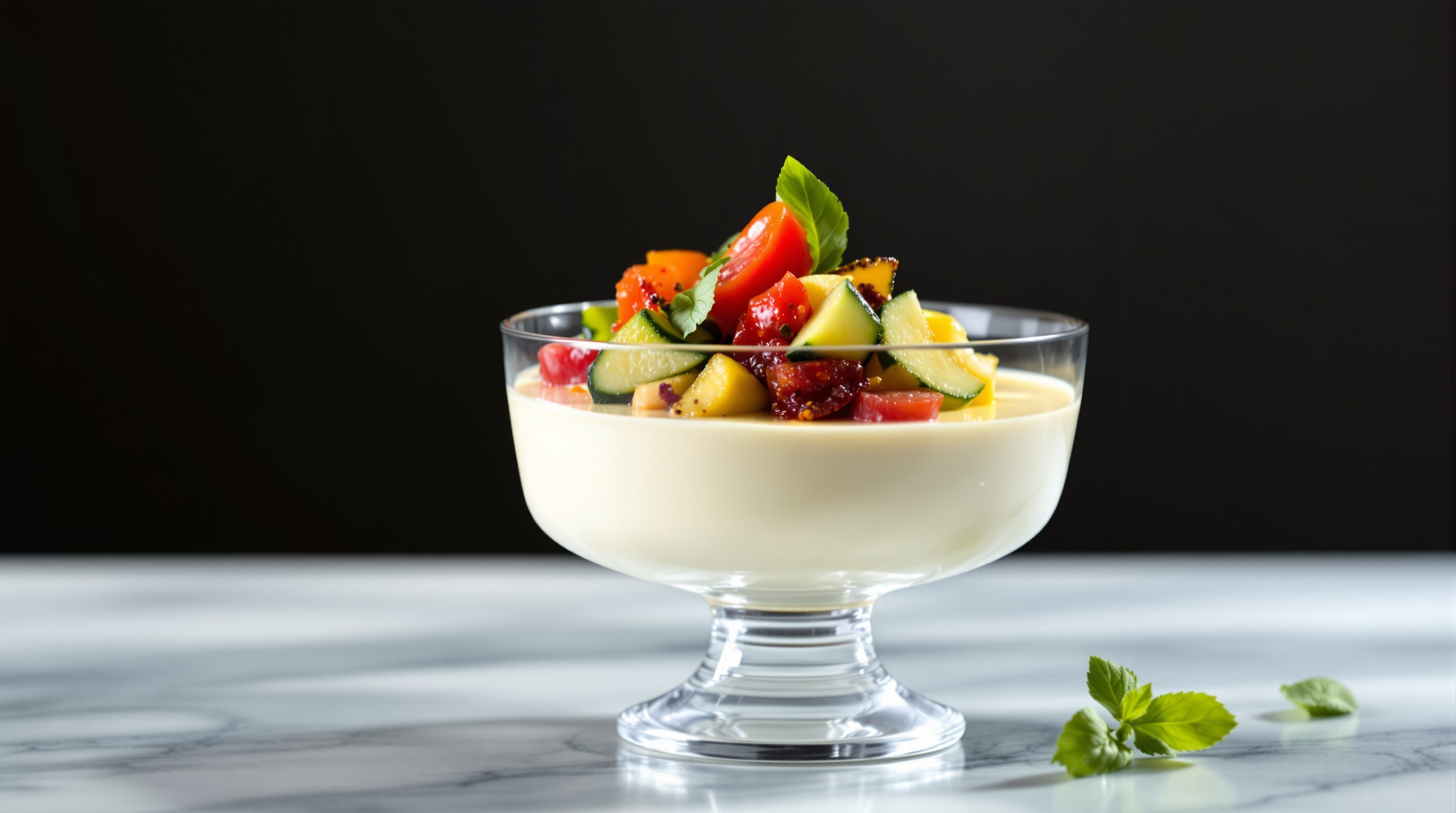 Verrine Panna Cotta Légumes