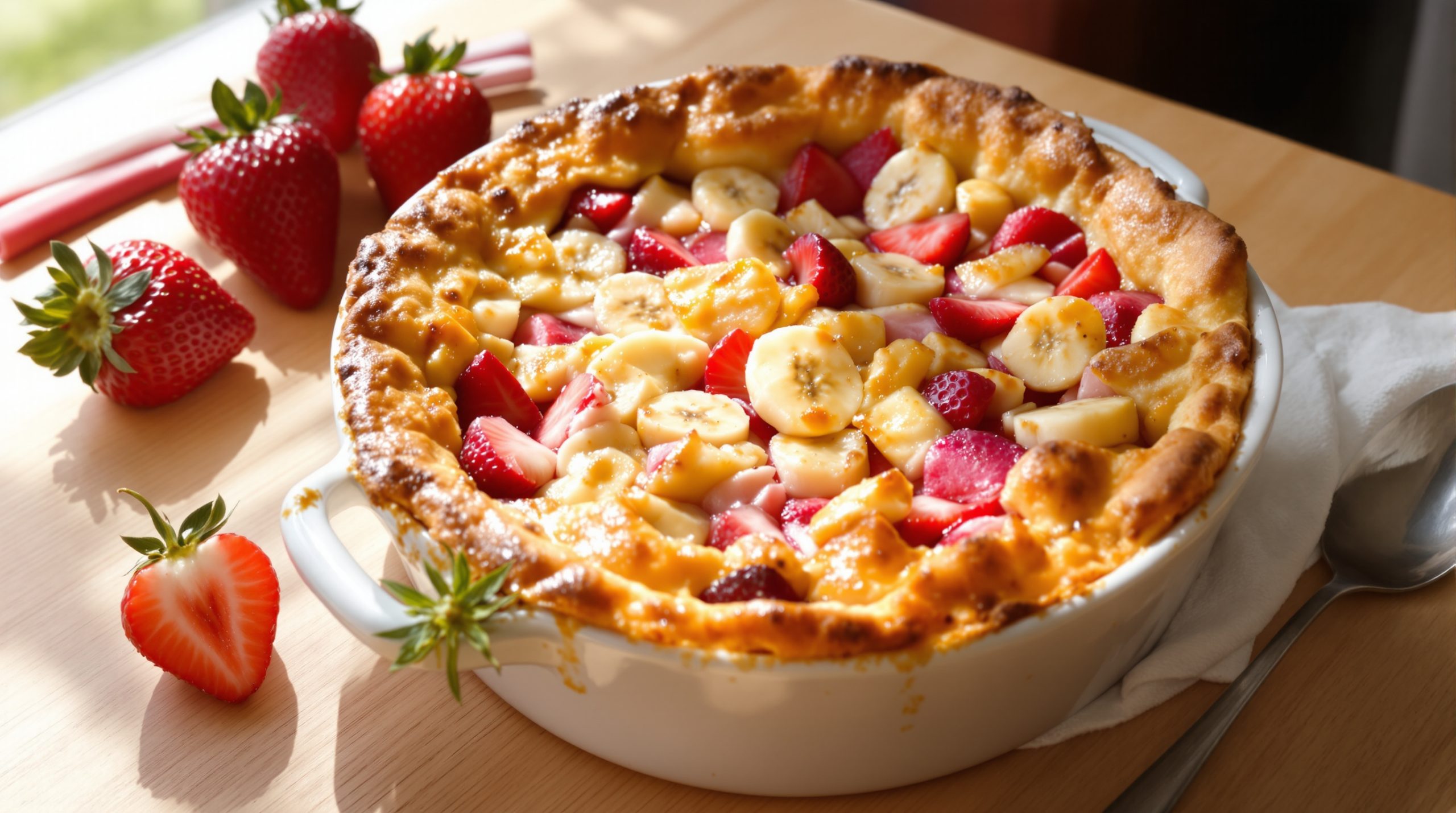 clafoutis_rhubarbe_fraises_lumiere_naturelle