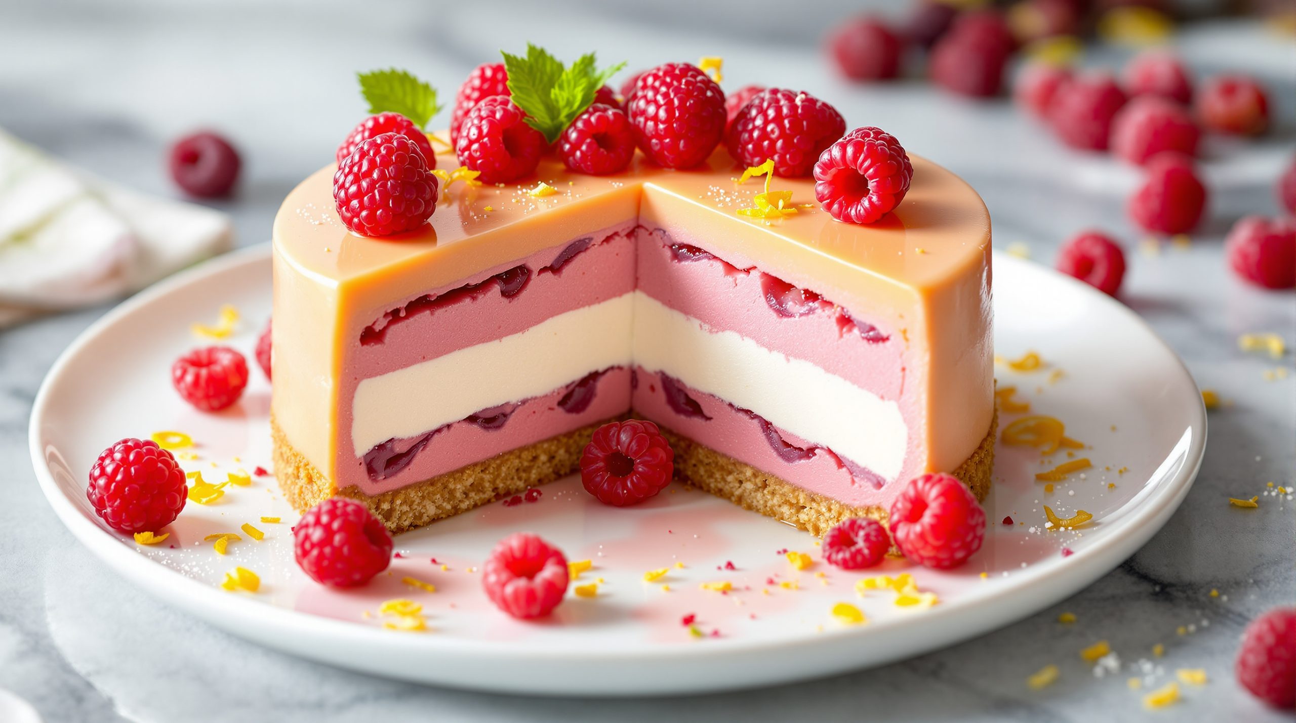 entremets_framboise_citron_etage