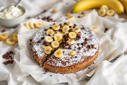 gateau-bananes-ricotta-chocolat