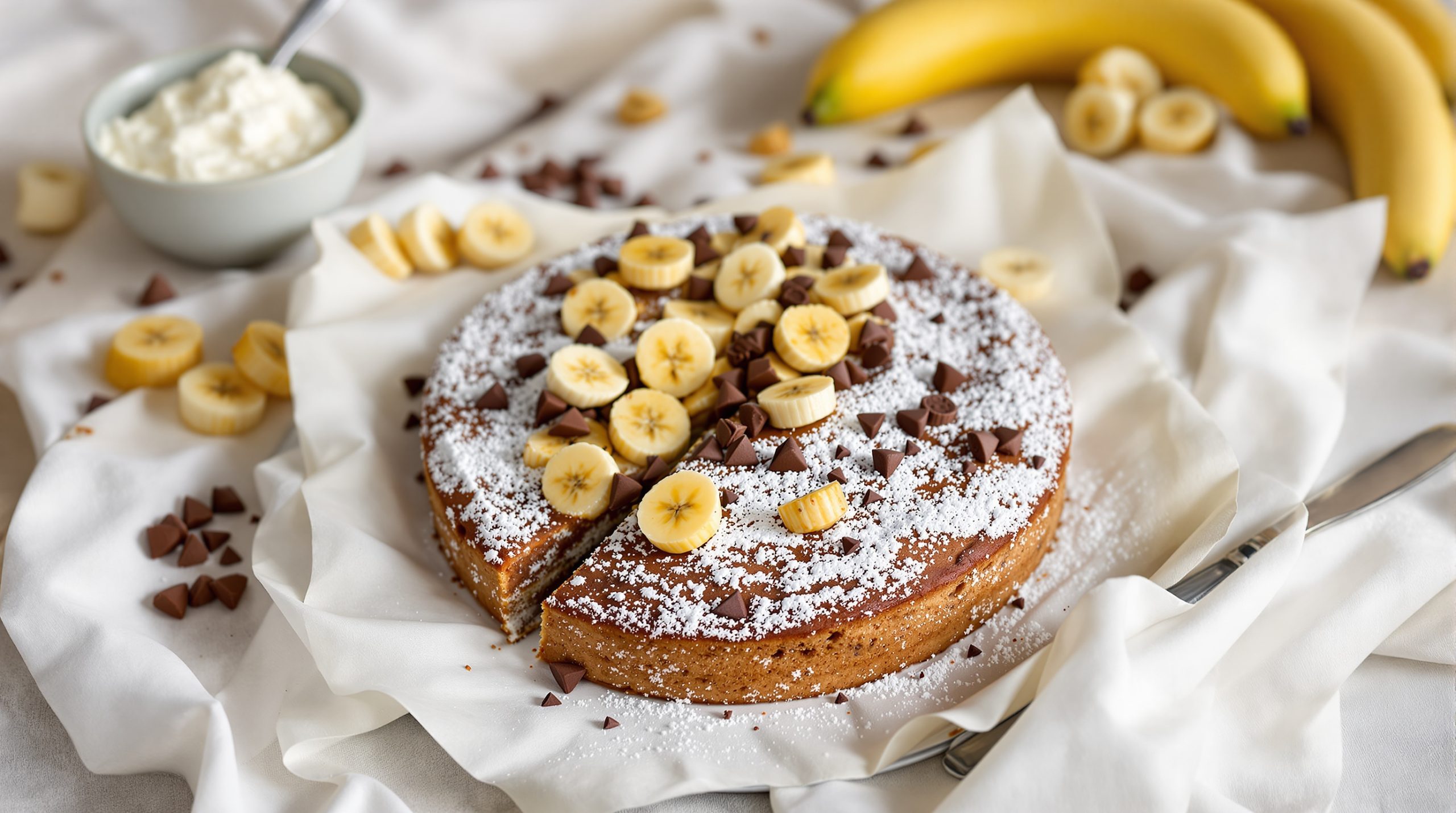 gateau-bananes-ricotta-chocolat