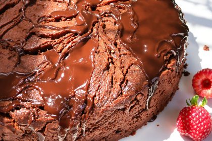gateau_chocolat_framboises_assiette