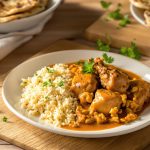 plat_poulet_sauce_cremeuse_riz_naan