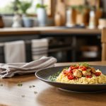 Risotto_Lumineux_Poulet_Chorizo_Poivrons