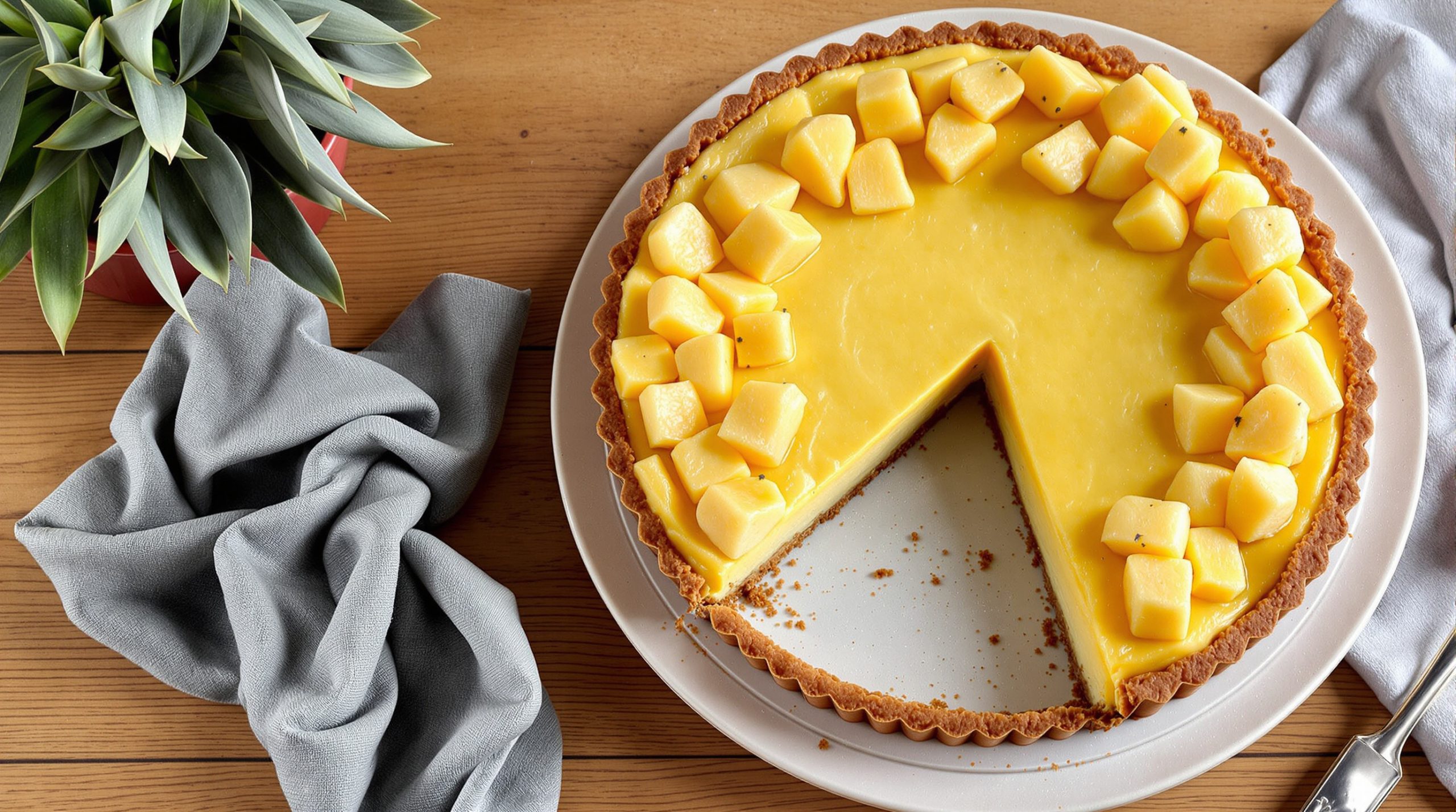 tarte-ananas-caramelisée