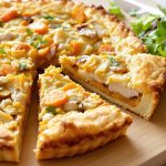 Tarte salée poulet carottes