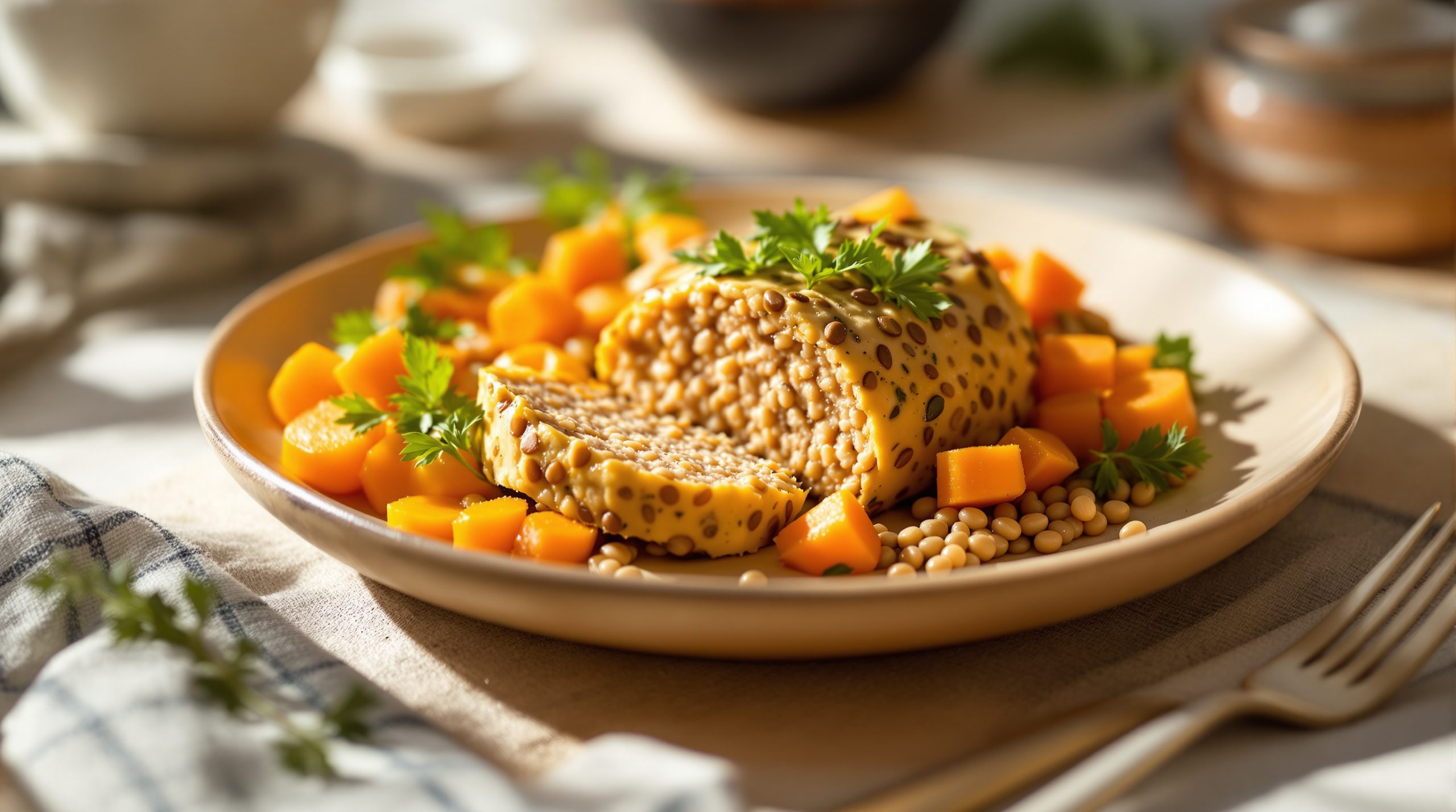 Terrine Végétarienne en Soleil