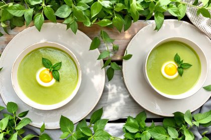 Velouté estival au jardin