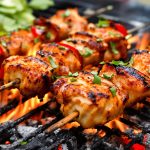 brochettes_barbecue_poulet_poivron