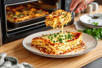 lasagnes-gratinees-sortant-du-four