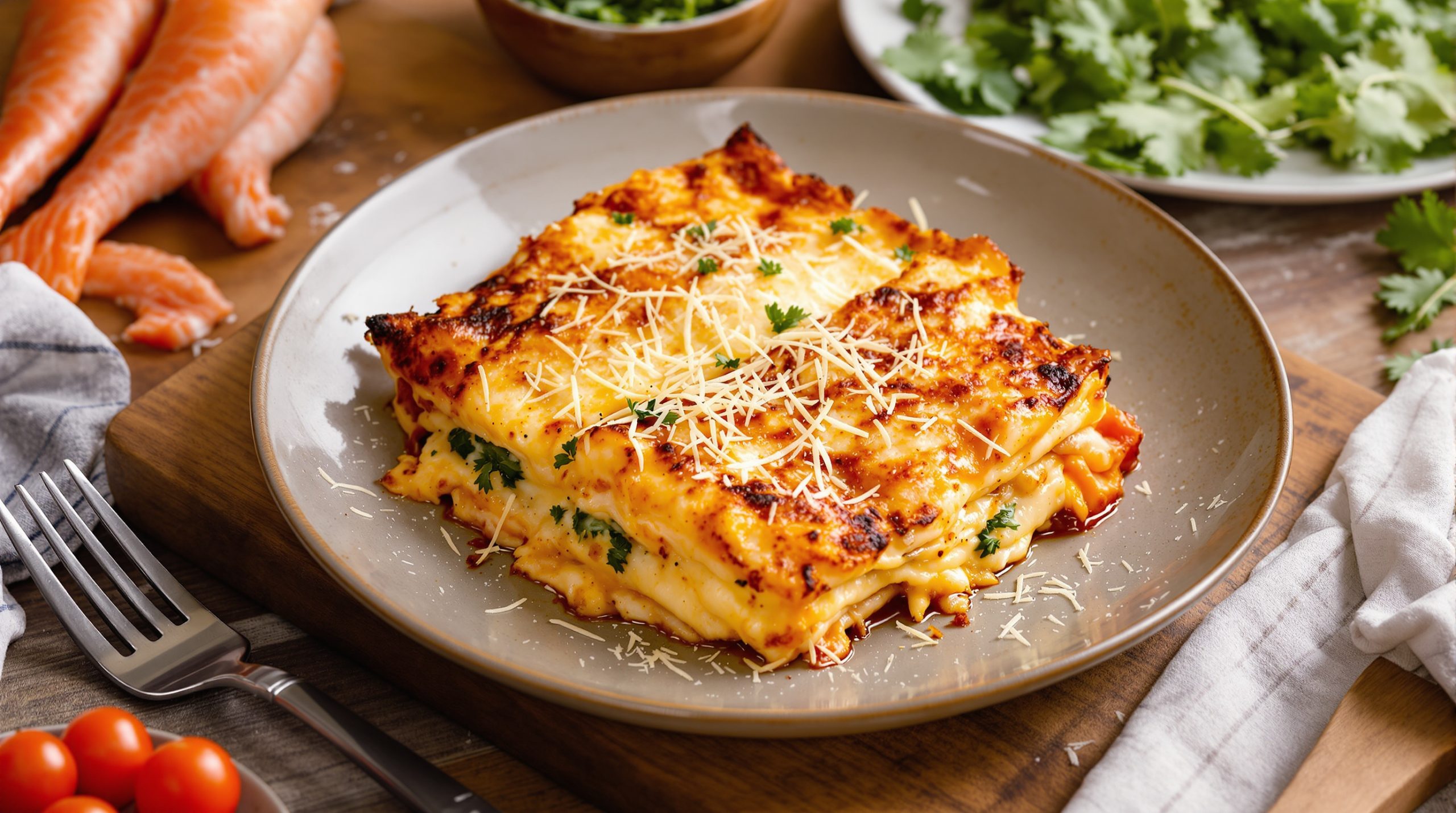 lasagnes_saumon_poireaux_gratinées