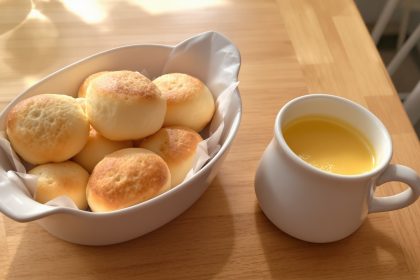Madeleines et beurre noisette