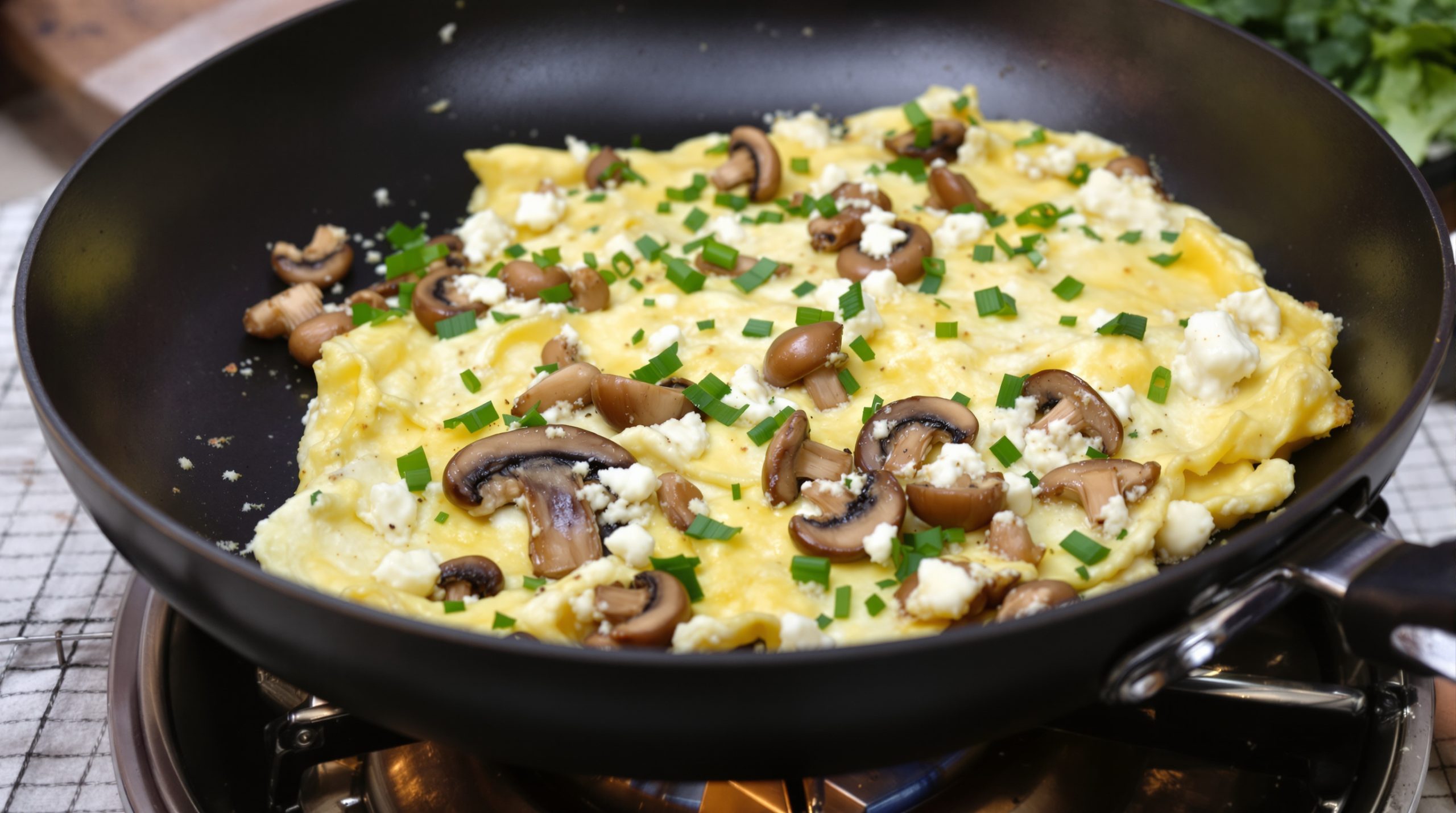omelette-champignons-cuisson