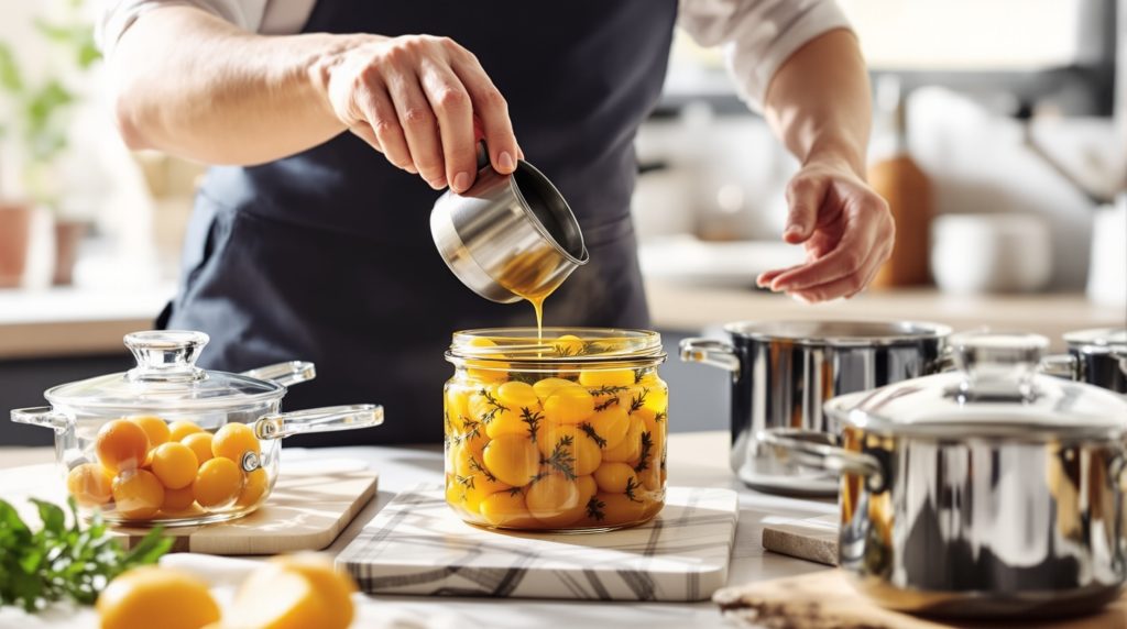 preparation_confiture_mirabelle_thym