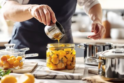 preparation_confiture_mirabelle_thym