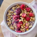 pudding_chia_compotée_framboise_granola