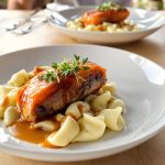 table_dressée_with_saumon_pasta