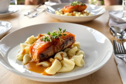 table_dressée_with_saumon_pasta