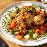 Volaille_Rôtie_Estragon_Repas_Familial